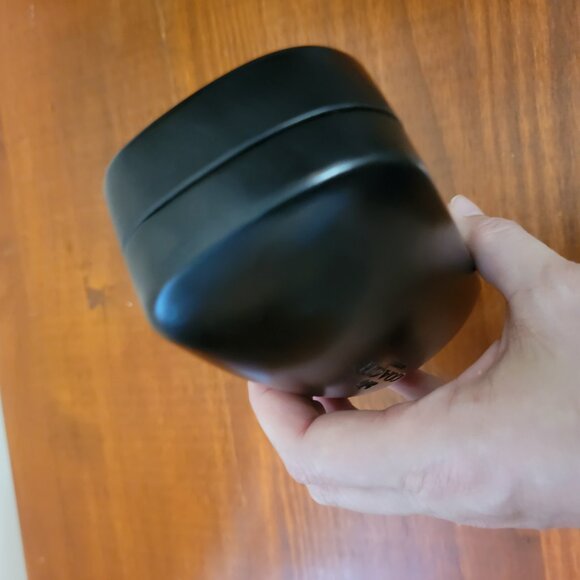 XL Large COACH Logo Clamshell Eye Glasses Case With Lens Cloth - BLACK - Picture 12 of 13